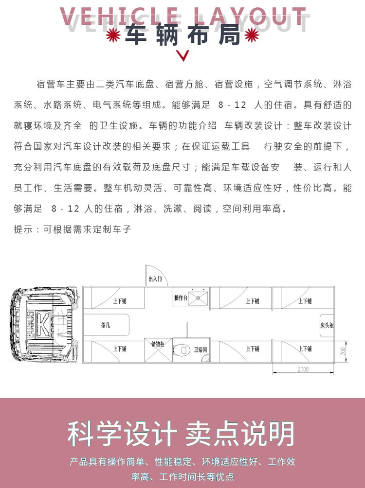 重汽豪沃24人宿營(yíng)車(chē)